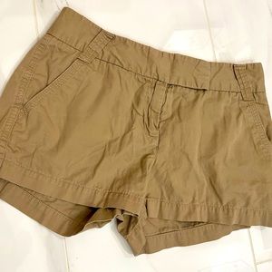 Jcrew classic twill chino short. Size 2